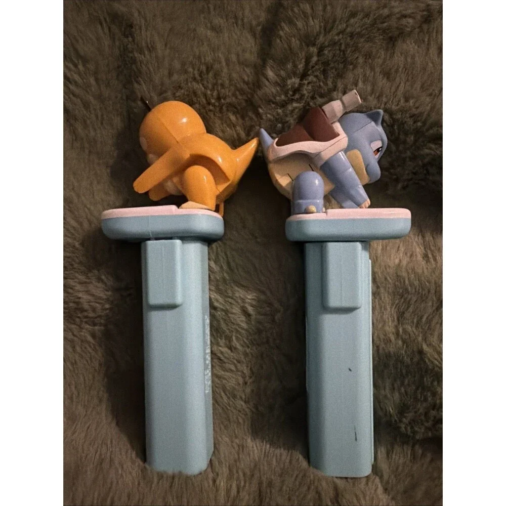 Vintage 1998 Bandai Pokémon Vintage (no feet) BLASTOISE & PSYDUCK